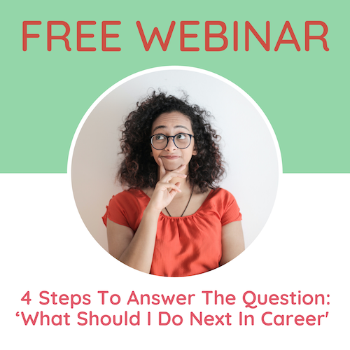 What Should I Do Next In My Career Webinar