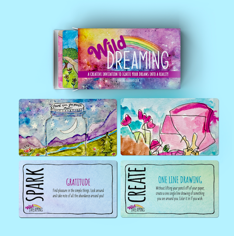 Wild Dreaming Inspiration Deck - a great tool to get unstuck in your career!