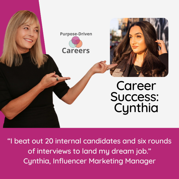 Featured image for “How Cynthia Fast-Tracked a Promotion, Pivoted into Marketing—and Reignited Her Creative Spark”